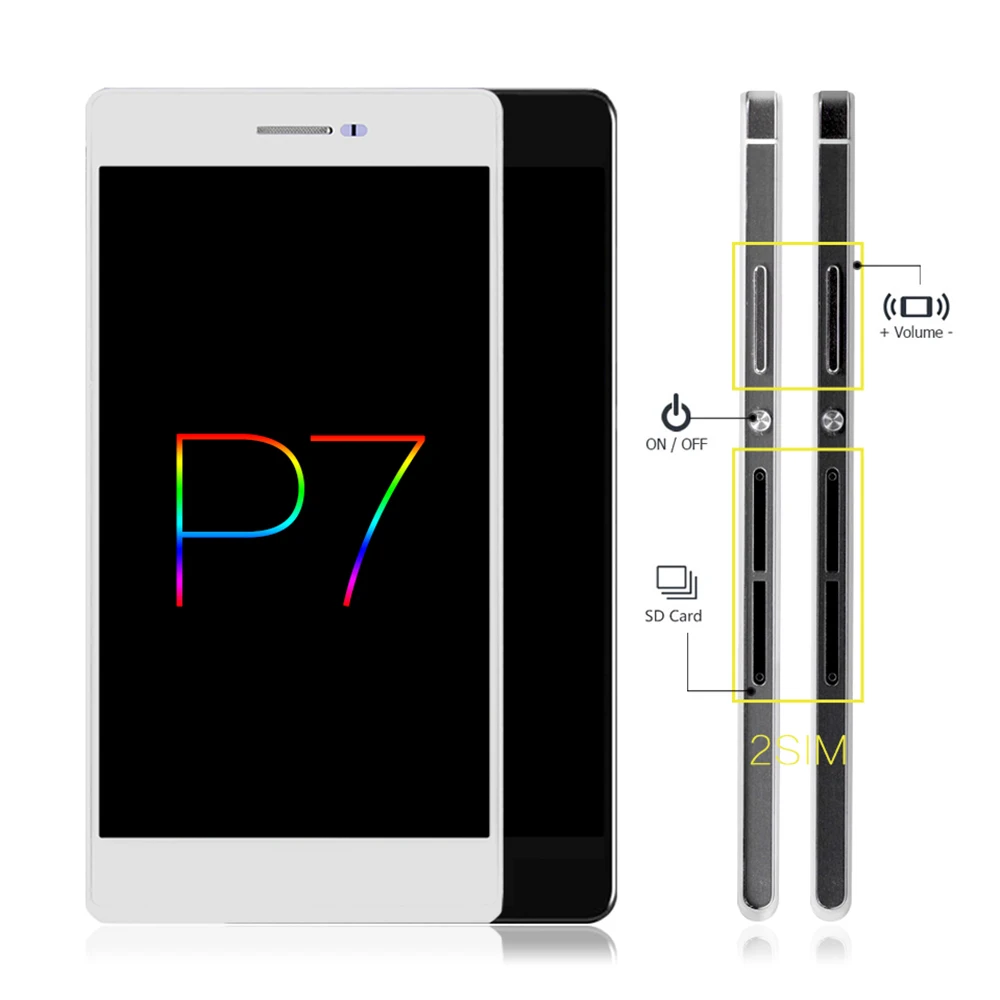 Оригинальный экран без битых пикселей для Huawei P7 дисплей Ascend ЖК сенсорный