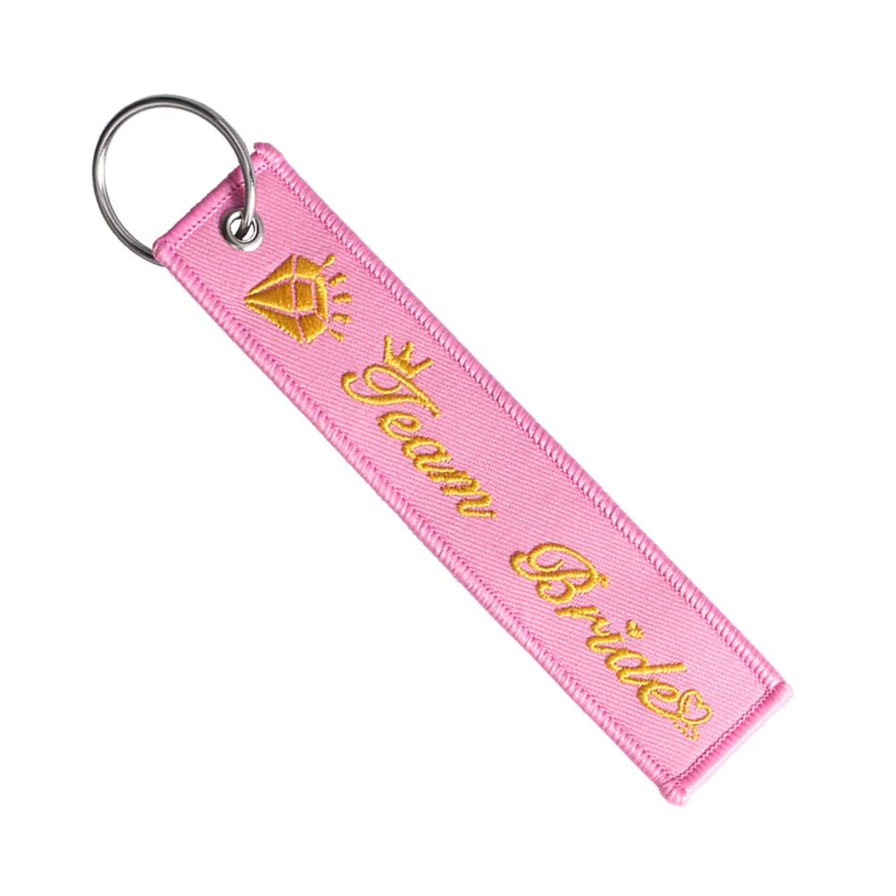 Модный брелок Chaveiro цепочка для свадебной вечеринки женщин розовое золото |