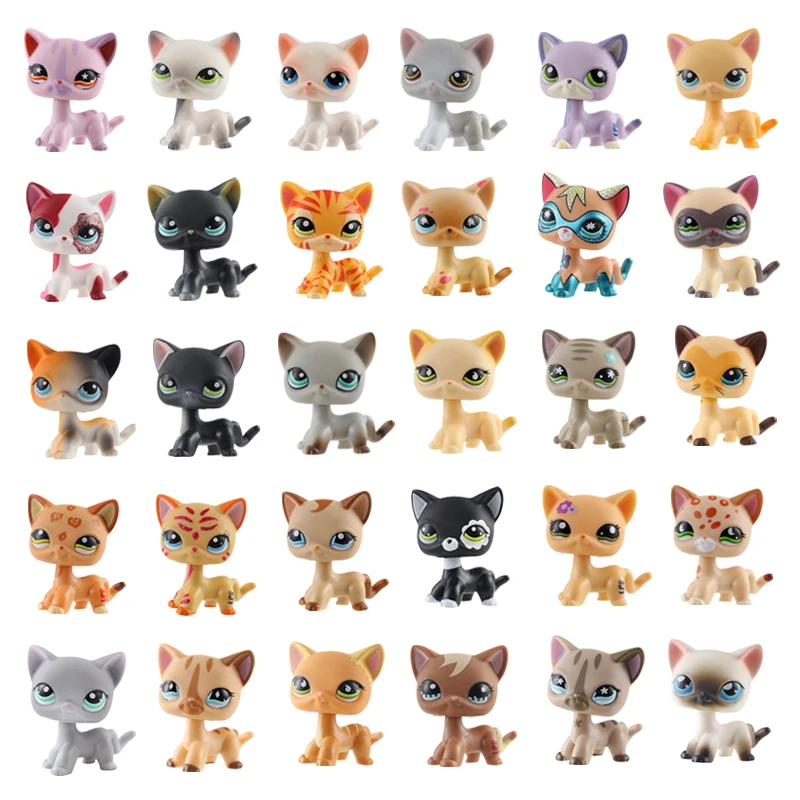 Lps Pet Shop игрушка стоящая кошка с короткой шерстью фигурка оригинальная Хаски