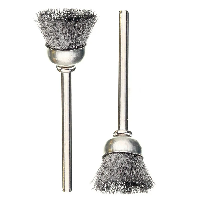 

36x Brass Wire Brush Polishing Wheel Grinder Clean Rotary Tool -Rust Removal Kit