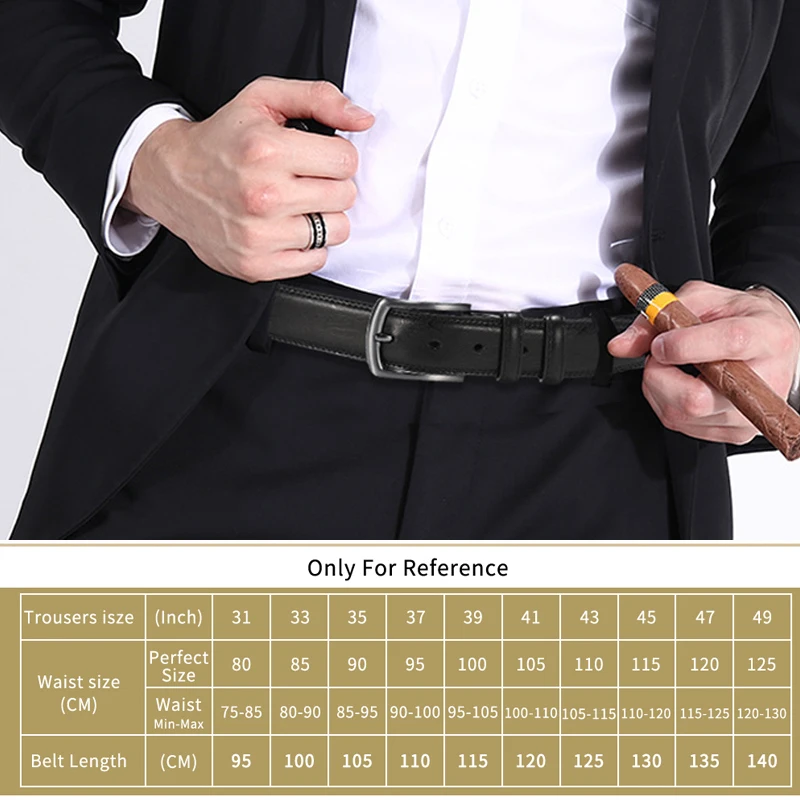 

New Men's Leather Belts Fashion Designer Belts Men's Pin Buckle Belts Leather Straps Casual Business Suits Men's Belts