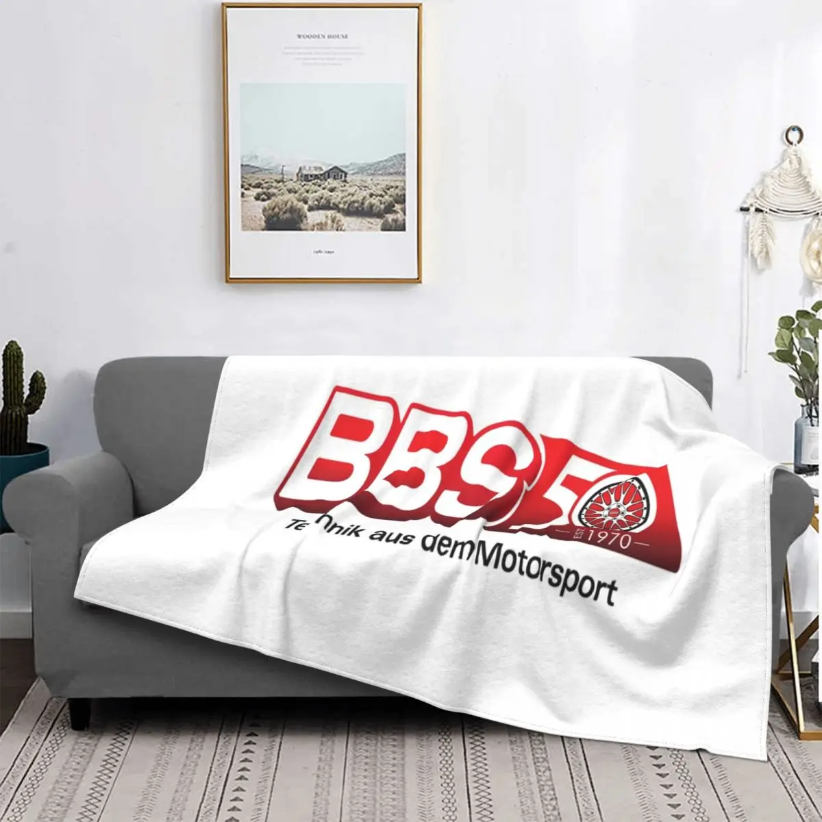 

Bbs Racing-manta a cuadros para cama, cobertor de playa, ropa de cama y fundas, 5 unidades