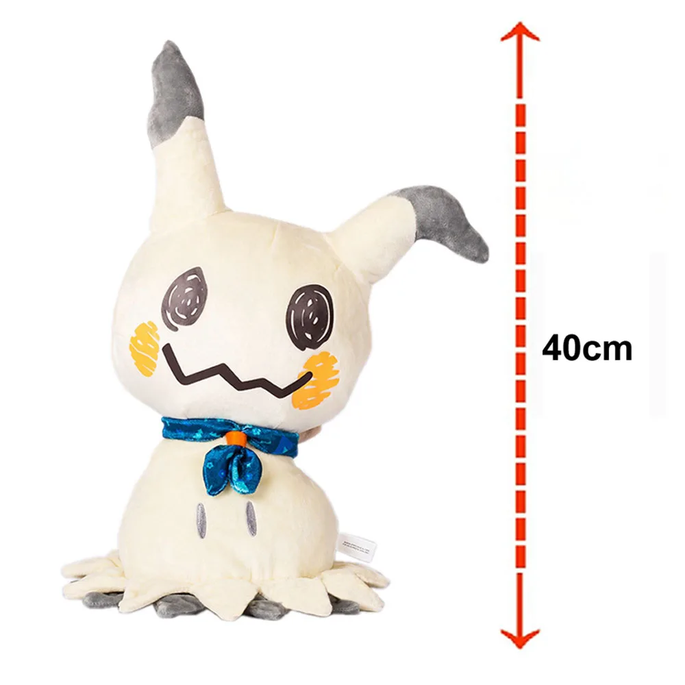 Милые плюшевые игрушки Покемон микию 40 см милая кукла покемона короткая набивная