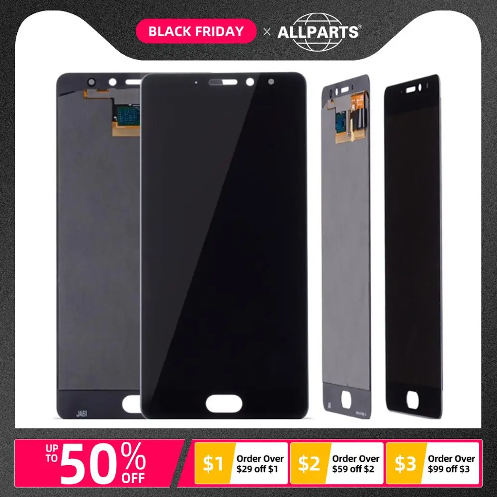 AMOLED Дисплей для MEIZU Pro 7 Plus LCD в сборе с тачскрином Оригинал 5.7&quot Черно