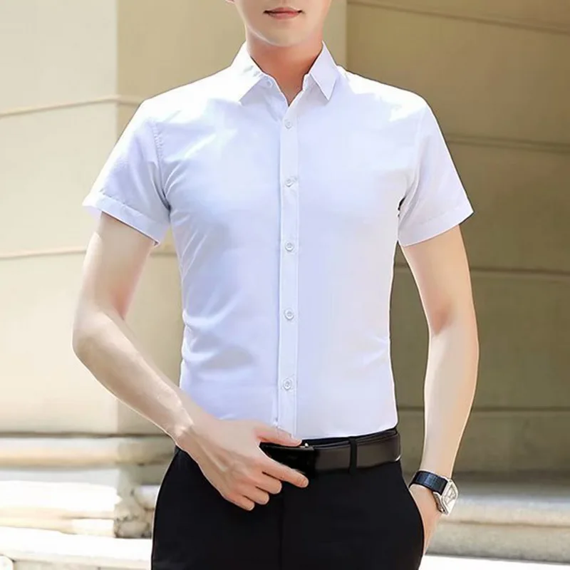 Новинка 2020 модная хлопковая рубашка LASPERAL с коротким рукавом удобная