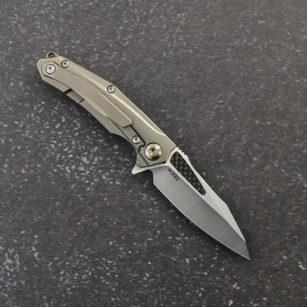 Мини-нож Кевин Джон Веном для атакеров карманный складной нож лезвие M390