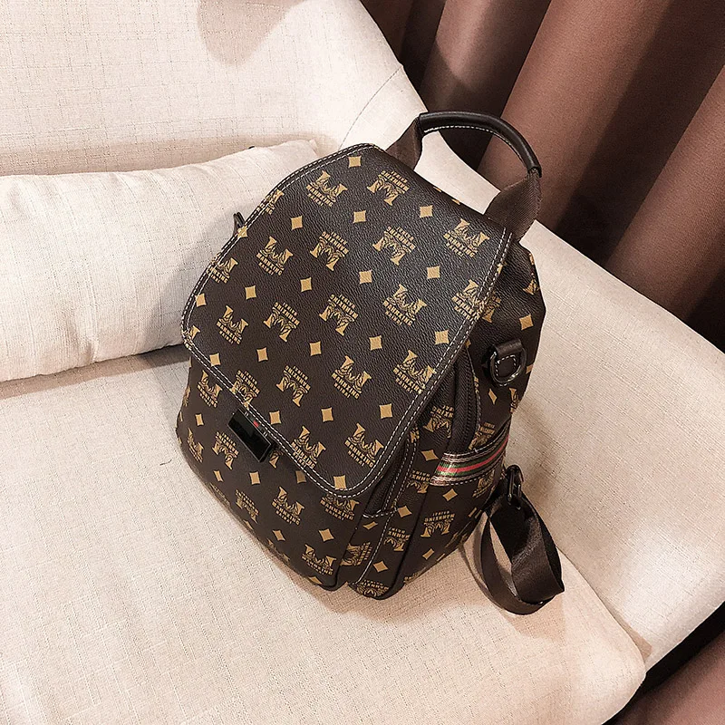 2019 модный брендовый рюкзак сумка через плечо из искусственной кожи для девочек