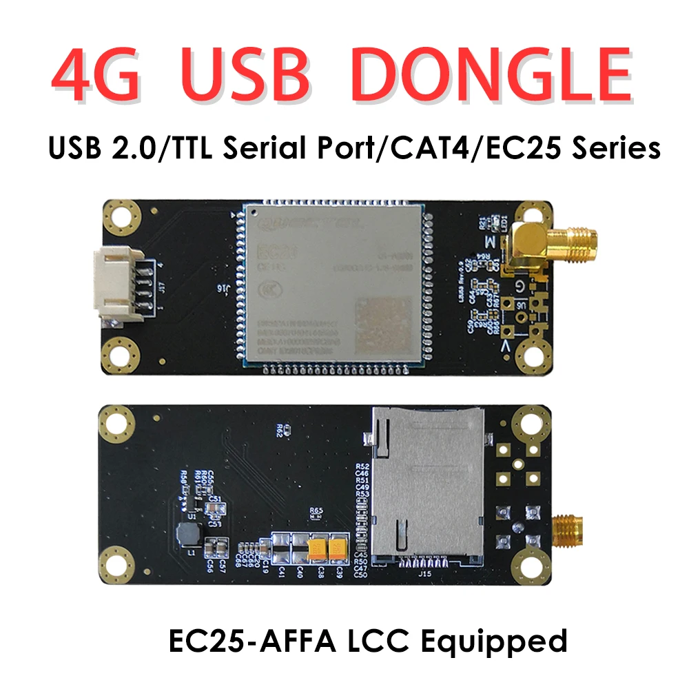 

4G LTE Modems EC25-AFFA LCC к USB2.0 промышленный адаптер для Северной Америки FirstNet LTE FDD B2/B4/B5/B12/B13/B14/B66/B71