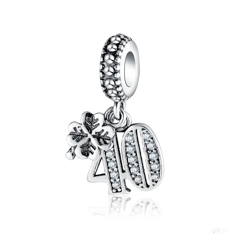 Подвеска-Шарм для браслета Pendant серебряная подвеска-Шарм сделай сам 21/40/50/60 |