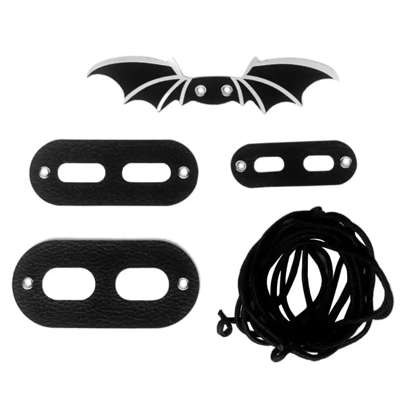 

Lizard Leash Traction Rope Adjustable Bearded Dragon Harness Leather Reptile Leash with Wing