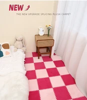 carpet bedroom modern minimalist living room square splicable floor mat household crawling tatami foam floor mat rugs 1pc
