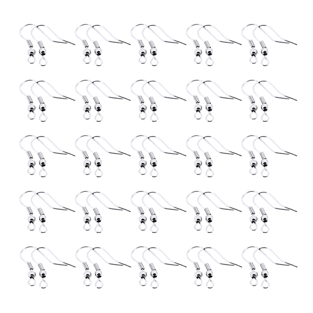 

100pcs/lot Carven Golden Color Ear Wires Earrings Hook for DIY Jewelry Earrings Making Supplies Tools Accessories