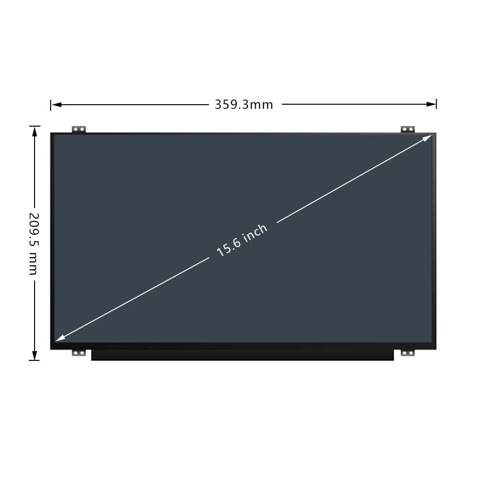 15 6 laptop screen b156xw04 v 5 b156xw03 n156bge l41 l31 b1 n156b6 l0d ltn156at20 at30 lp156wh3 tls1 tlac display lvds 40pins free global shipping