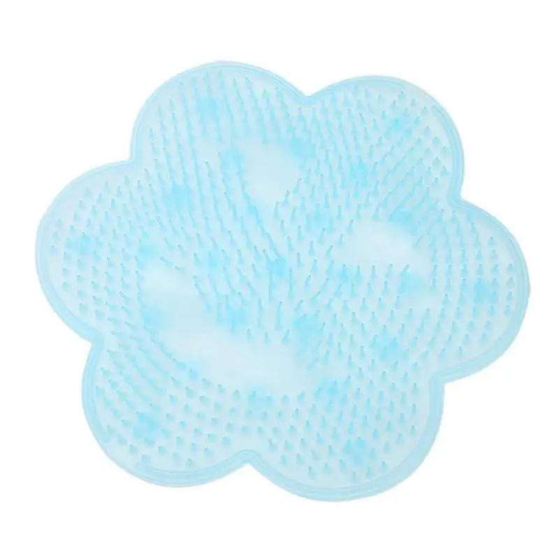 Силиконовый коврик для ванной Массажная подушка душа и спины присоска