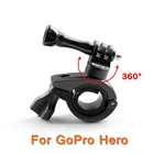 Держатель для камеры Go Pro Hero, держатель для велосипеда, велосипеда, мотоцикла, поддержка GoPro Hero 3 + 65432, каркасная стойка, зажим