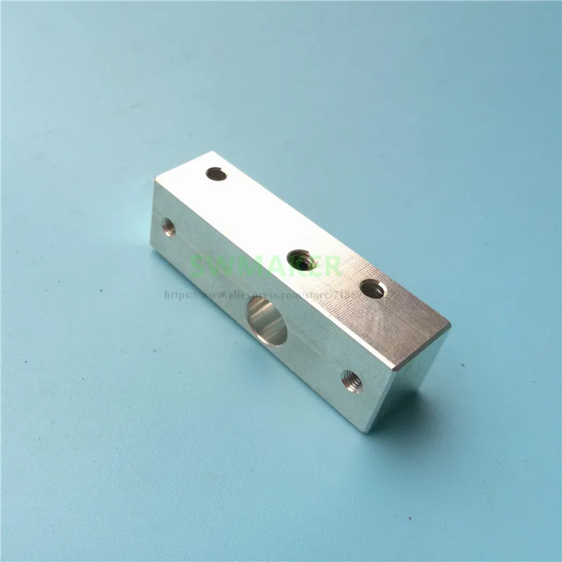1pcs Dreamer NX Cooling Block aluminum fixing holder for Flashforge Dreamer NX 3D printer spare parts 1pcs Dreamer NX Cooling Block aluminum fixing holder for Flashforge Dreamer NX 3D printer spare parts