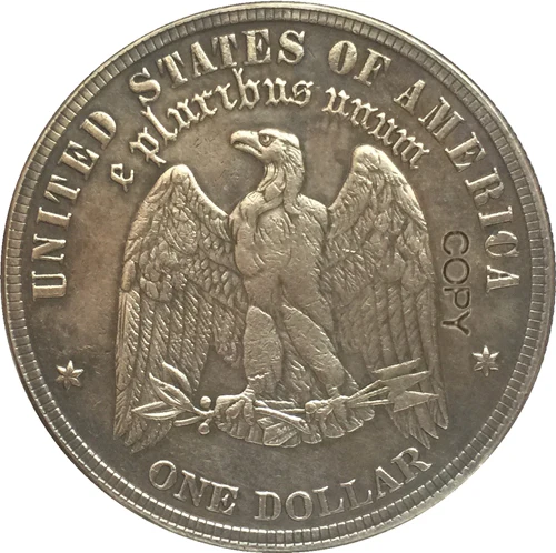 Копия монеты США за 1 доллар 1878 тип 3 | Дом и сад