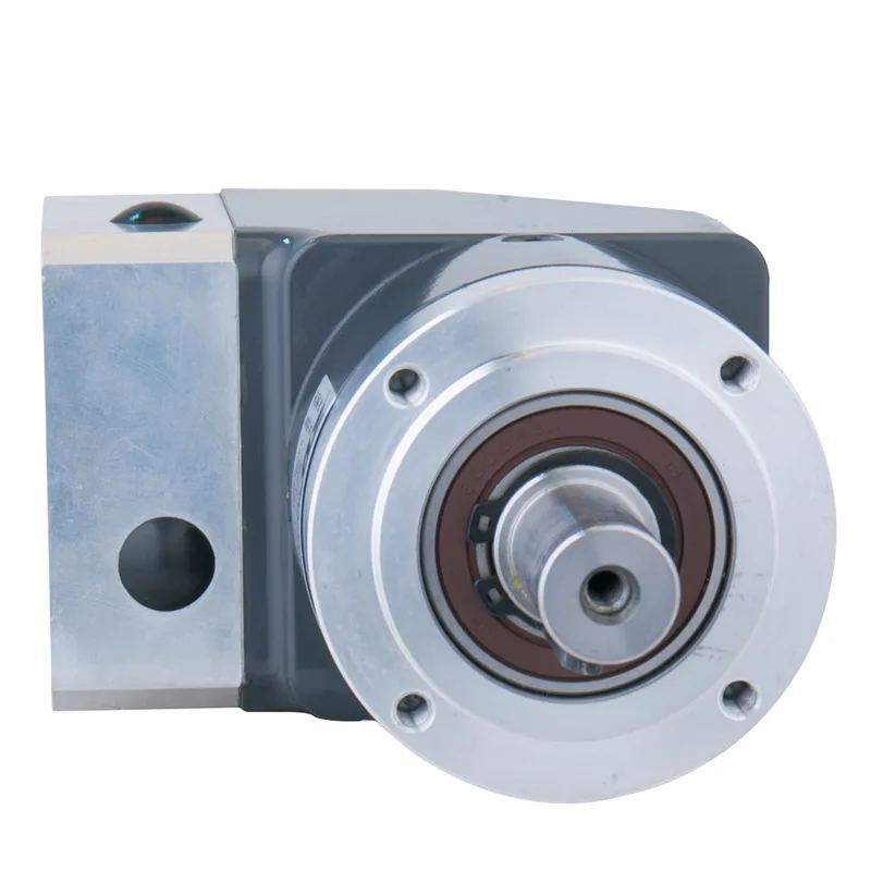 

Series 120mm Round Flange Right Angle Planetary Gearbox Reducer , Three Stage Reduction Ratio 60:1-512:1 For Servo Motor