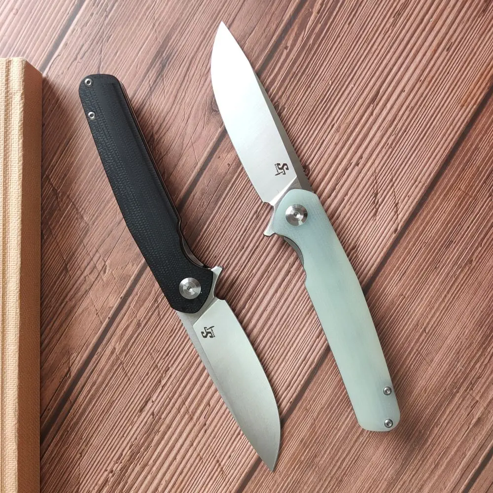 ST-102 карманный складной нож D2 стальное лезвие G10 ручка охотничий шариковый