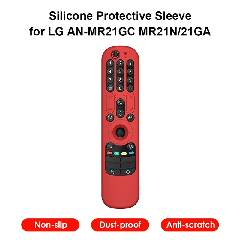 Silicone Case for LG AN-MR21GC MR21N/21GA Remote Control Protective Cover OLED TV AN MR21GA |