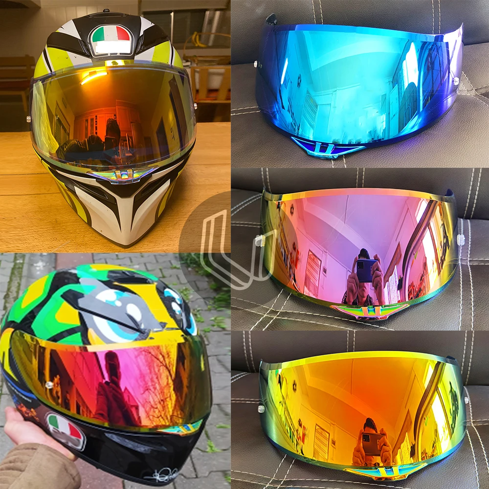 Новинка K5 K3SV K1 шлем козырек стиль многоцветный для AGV K3 SV очки мотоциклетный
