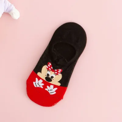 Disney/носки для девочек короткие женские носки с Минни Митч летние хлопковые