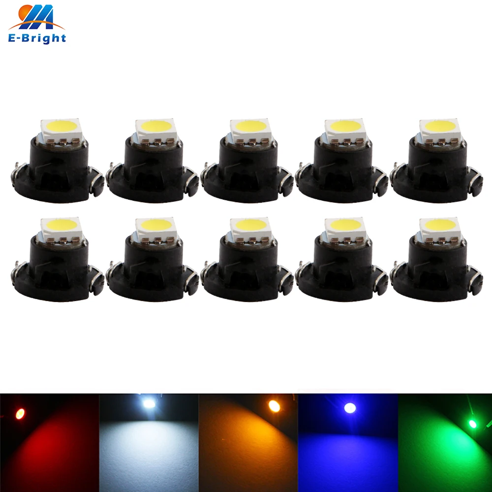 10X T4.7 5050 Led 1 SMD 20LM приборная панель кластер Interio светильник Автомобильный датчик