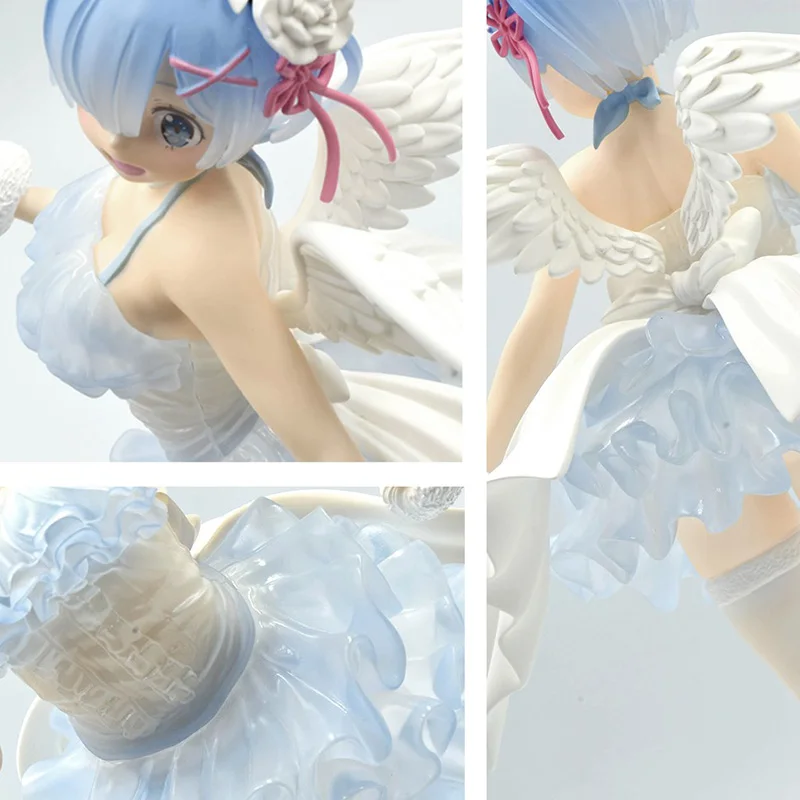 Экшн-фигурки из аниме Re:Life In A другой мир фигурки Рем демон ангел версия стоящая