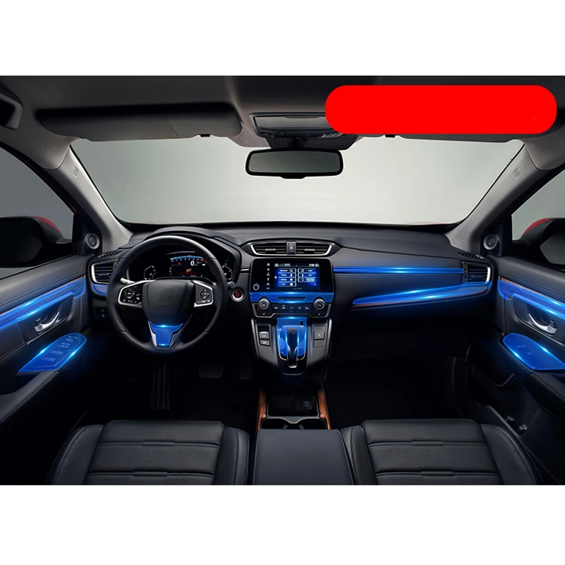 Lsrtw2017 для Honda CRV CR-V прозрачная переносная термополиуретановая Защитная пленка для салона автомобиля с защитой от царапин