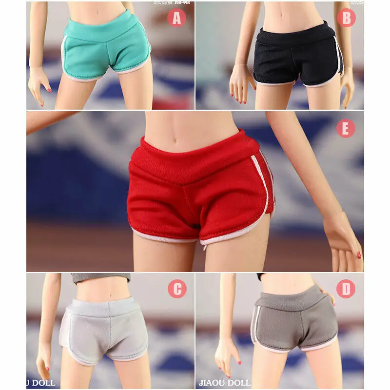 1/6 весы Женский спортивные короткие штаны Фитнес шорты подходит для детей 12