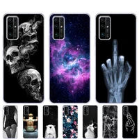 for honor 30 case bmh an10 etui soft silicon tpu back on huawei honor 30 pro phone cover honor30 pro plus ebg an10 bumper