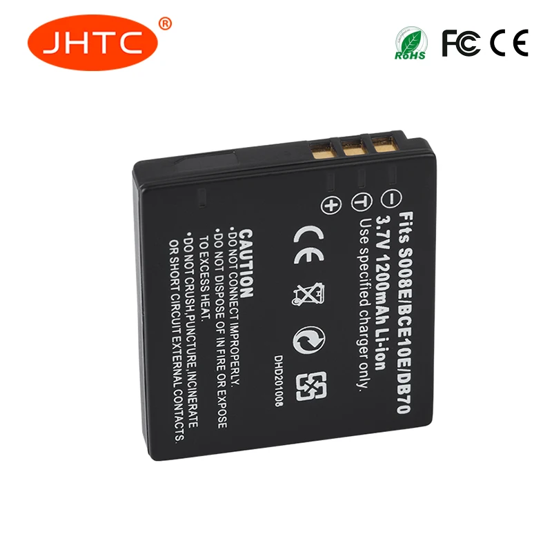Батарея CGA-S008E CGA-S008A/1B VW-VBJ10 камеры мА/ч. Аккумулятор для цифрового фотоаппарата