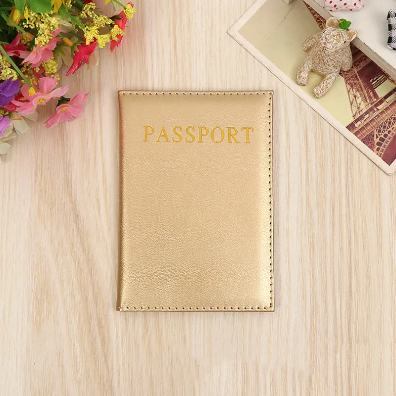 

Universal Travel Passport Cover Women PU Leather Passport Holder Passport Bag Case for Girls Ladies Female Travel Accessories