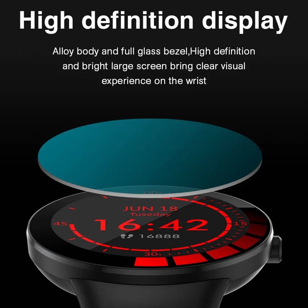 

Smart Watch Men sport Full Touch Sport IP68 Waterproof Bracelet Heart Rate Monitor Sleep Monitoring Smartwatch For IOS Android
