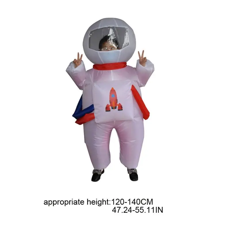 

Unisex Kids Astronaut Spaceman Inflatable Chub-Suit Costume Jumpsuit Cosplay