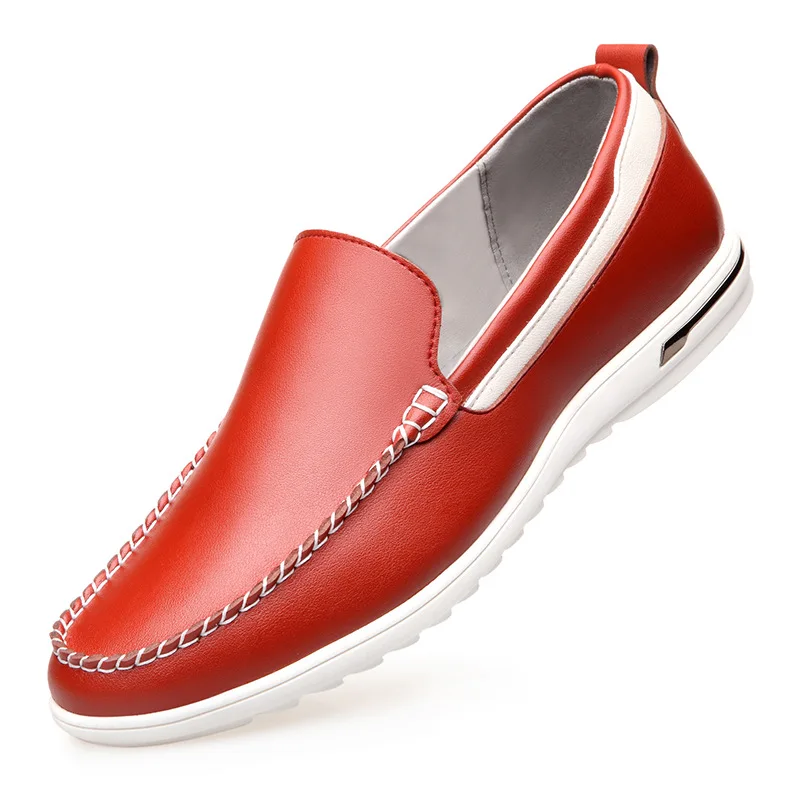 

2020 Men's Sneakers Increasing British Shoes New Breathable Summer Casual Sneakers Big Size Office Shoes Me