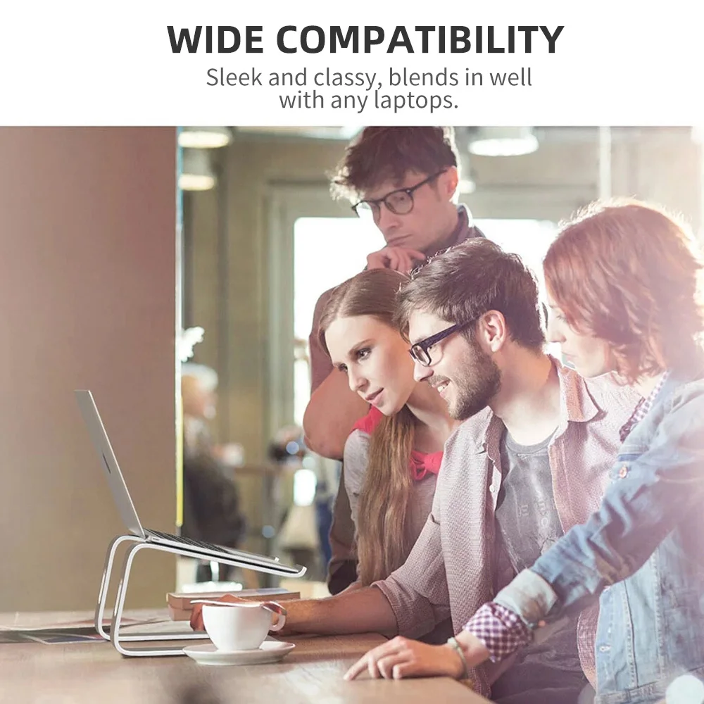 подставка для ноутбука алюм