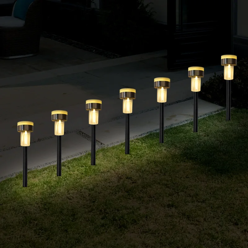 

Solar Lamp LED Outdoors Stainless Steel Small Tube Lawn Lamp Waterproof Garden Courtyard Park Path Corridor Decorative Lighting
