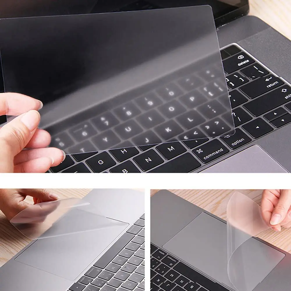 Прозрачный защитный чехол накладка для Macbook Air Pro Retina 11 6 12 13 3 15 4 16 inch 2009 2020 Touch Pad