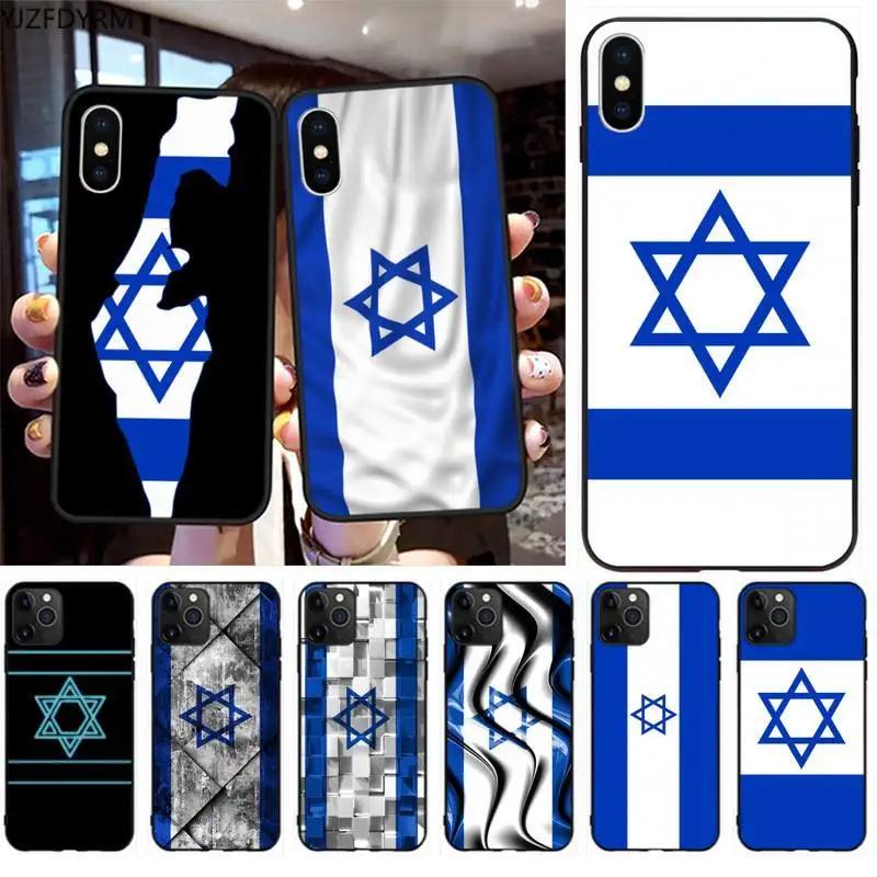 

Israel National Flag Phone Case for iphone 12 pro max 11 pro XS MAX 8 7 6 6S Plus X 5S SE 2020 XR case