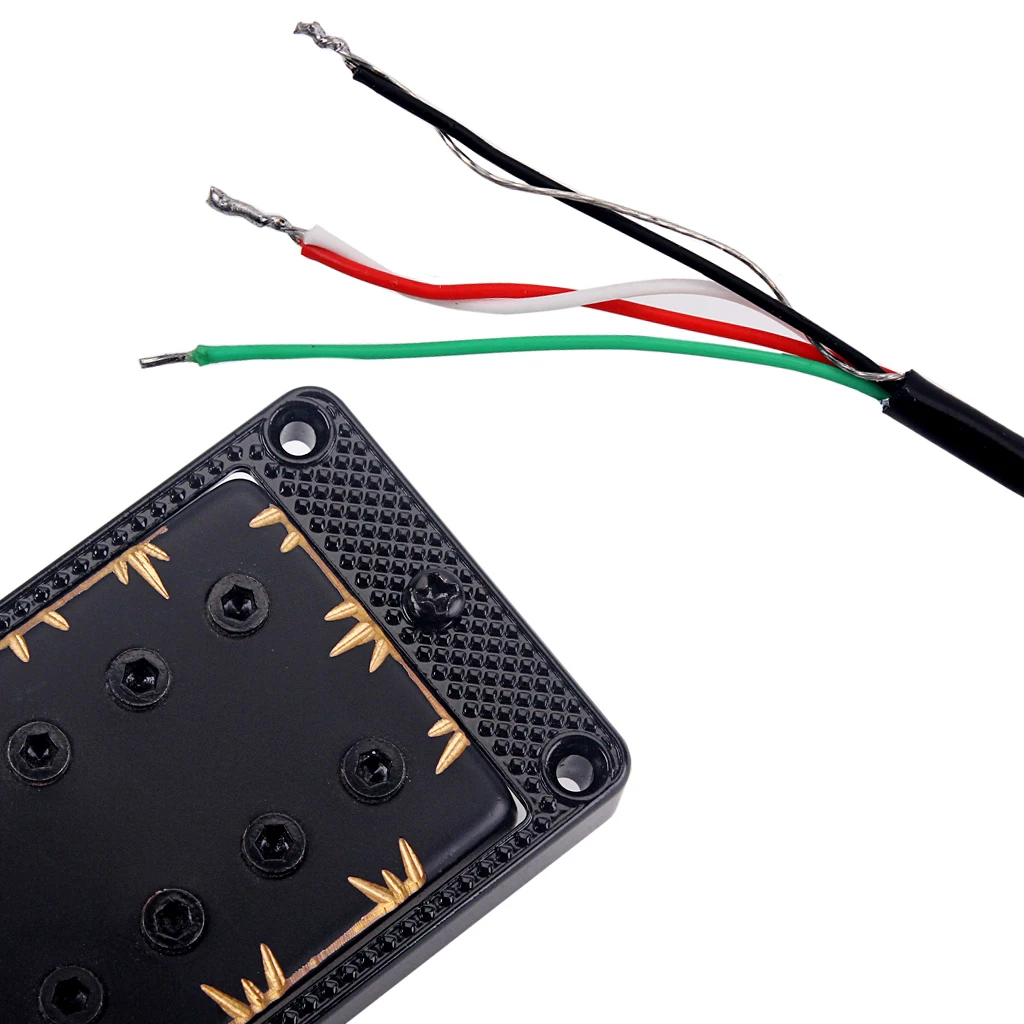 

Metal Pickup Set Neck & Bridge Pickups For Electric Guitar Accs