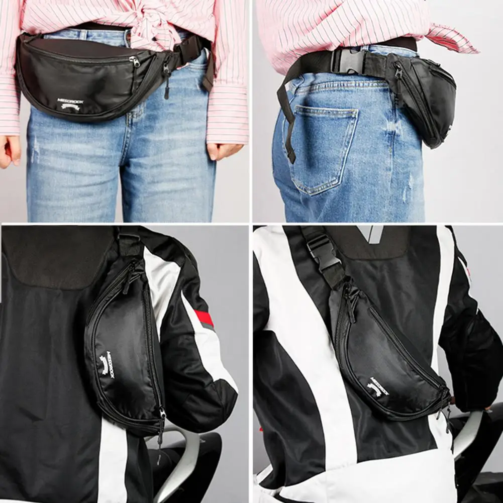 

Motorcycle Belt Bag Adjustable Anti-fatigue Waist Pack Motorcycle Scooters Safety Belt Rear Seat Passenger Grip Grab Handle Bag