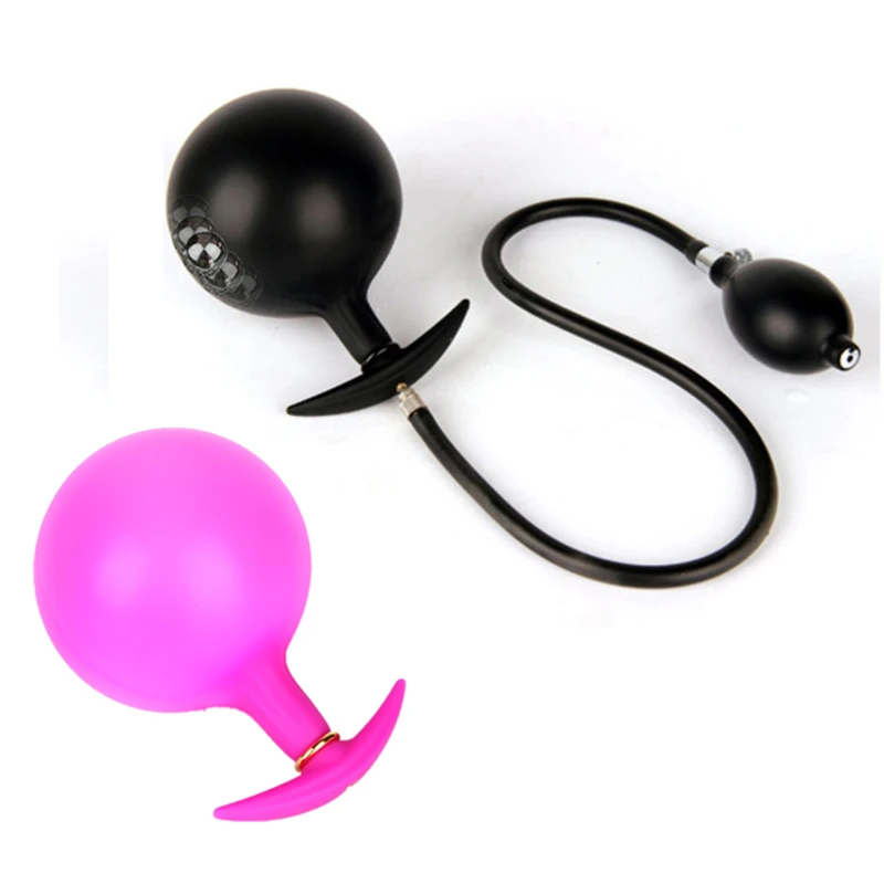 Анальная пробка вагинальная и расширитель массажер простаты встроенный