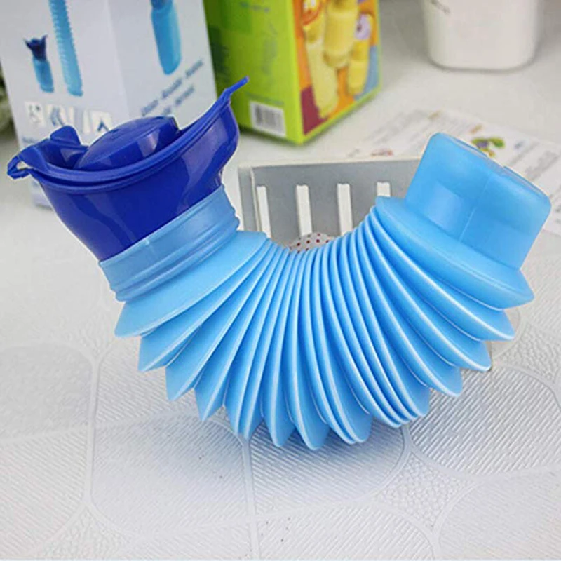 

High Quality Male & Female Emergency Portable Urinal Go out Travel Camping Car Toilet Pee Bottle 750ml Blue Urinal 1Pc