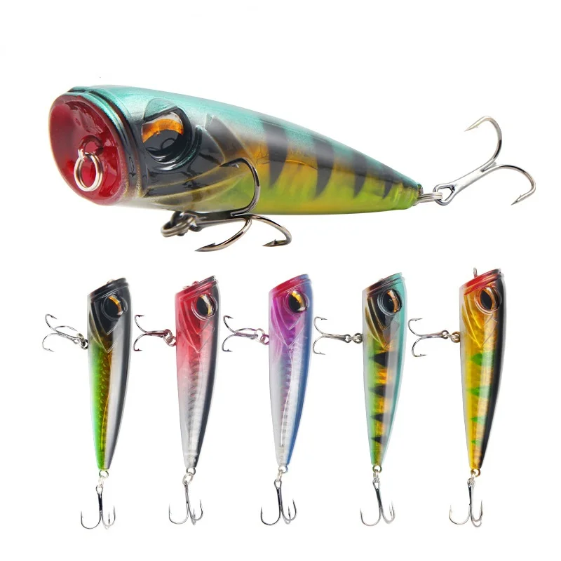 

Long Throw Floating Popper Bait All Water Layer Cocked Bass Sea Fishing Lure