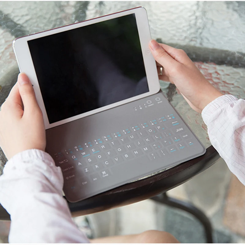Desxz 7,9 в чехле для ipad 1 ipad mini 1 2 3 4 Беспроводная Bluetooth клавиатура складные чехлы Защитный чехол Ультратонкий планшет IOS