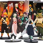 Фигурка Kimetsu no Yaiba 16 см, фигурка агатсума Zenitsu, танджиро незуко, аниме, экшн-фигурка убийца демонов, модель воина из ПВХ, игрушки