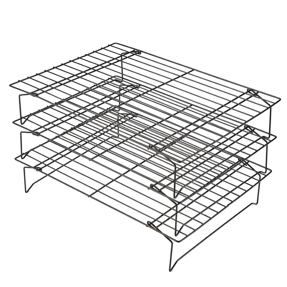 

Stainless Steel Cooling and Baking Rack Nonstick Cooking Grill Tray For Biscuit / Cake / Bread
