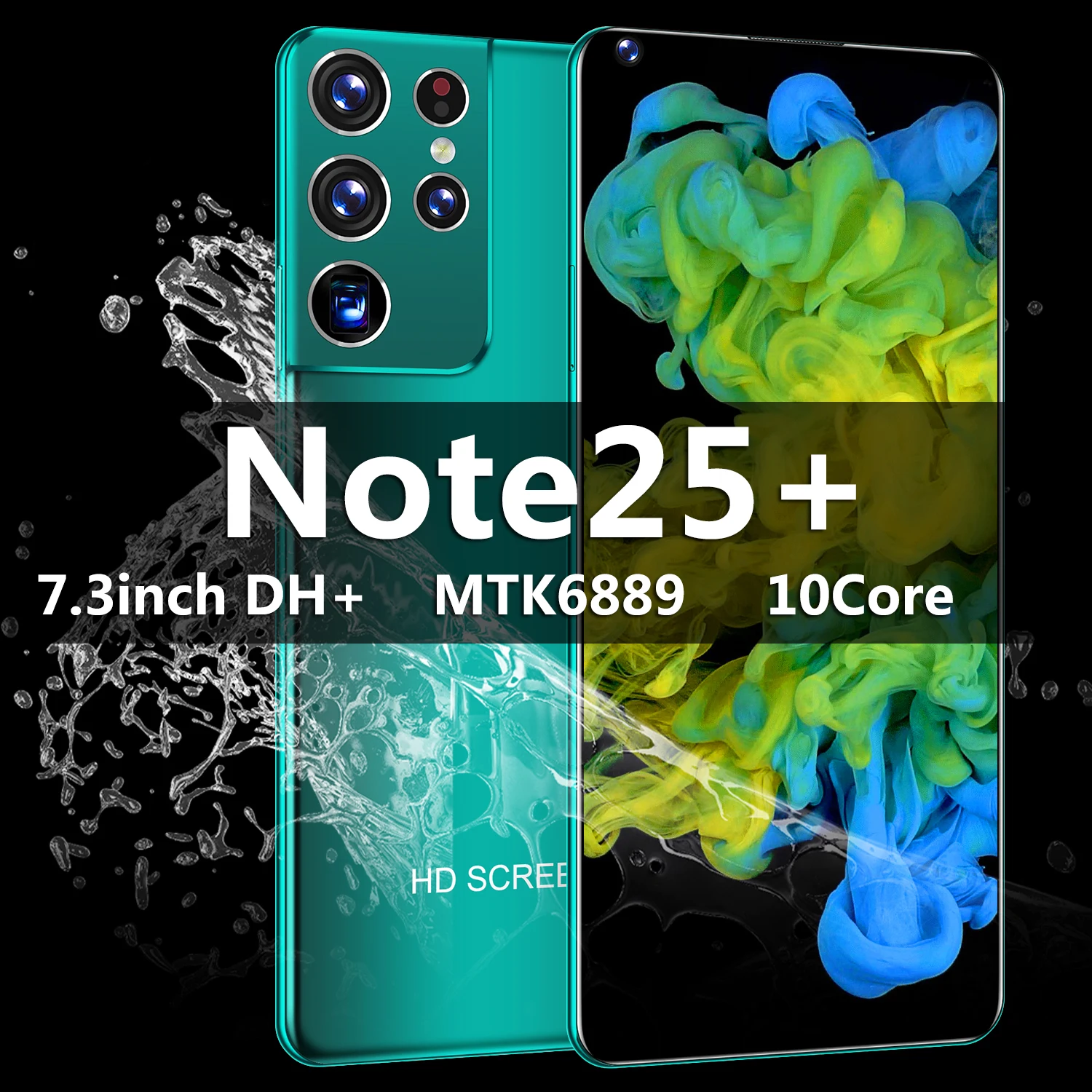 

Global Version Gelxy N25+ Smartphone 8 256/512 GB FullScreen Android 10.0 Face ID Dual Camera 4G Smart Mobile Cell Phone