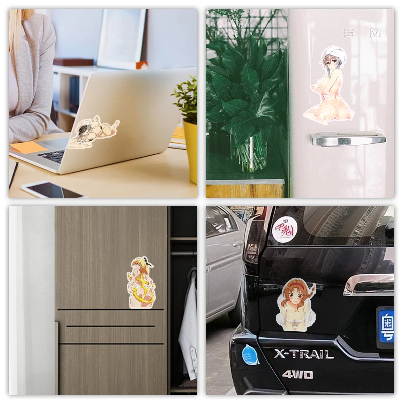 

JumpTime 13cm x 9.4cm Car Styling Sexy Beauty Suzuya Render Window Decal Car Sticker Waterproof Accessories